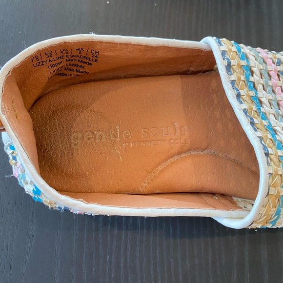 Gentle Souls Colorful Lizzy A-Line Espadrille Size 7.5 - Picture 7 of 8